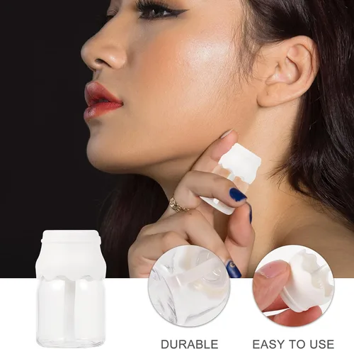 Vista 6 de Tubos vacíos de brillo de labios, 20 unidades de mini contenedores reutilizables transparentes de brillo de labios vacíos para bálsamos labiales