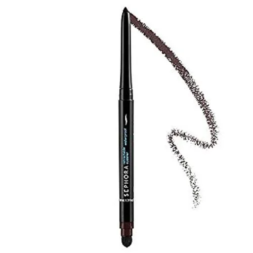 Vista 2 de SEPHORA COLLECTION Delineador de ojos retráctil impermeable #10 marrón mate negro
