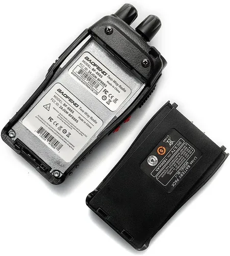 Vista 7 de Walkie Talkies Baofeng Radio 888S recargables de largo alcance con auriculares para adultos, radios de 2 vías, walkie talkies para niños, paquete