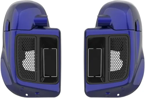 Vista 17 de Kits de calentadores de piernas con ventilación y combinación de color con guantera para Harley Davidson Touring Street Road King Glide FLTR 2014