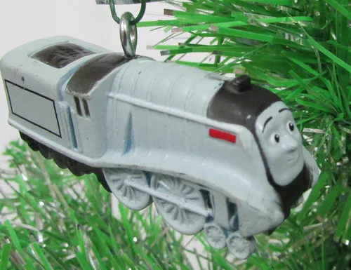 Vista 3 de Thomas The Train - Juego de adornos con Thomas y sus amigos (diseño único inastillable)