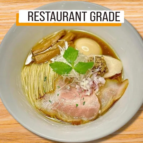 Vista 4 de Fideos ramen sin gluten a granel (48 piezas)gf fideos sin gluten veganos, saludables, de arroz integral. Fideos ramen de sodio bajo, sin