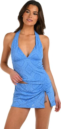 Vista 12 de La Blanca Traje de baño tankini con cuello en V para mujer Planta/Hojas de boceto