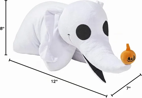 Vista 7 de Pillow Pets Disney Nightmare Before Christmas Zero - Peluche de 16 pulgadas