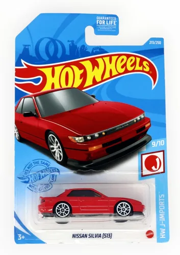 Vista 2 de Hot Wheels Nissan Silvia S13, [rojo] 213/250 J-Imports 9/10