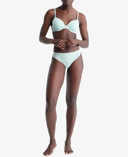 Vista 3 de Calvin Klein Sujetador de camiseta con memoria táctil de ajuste perfecto para mujer