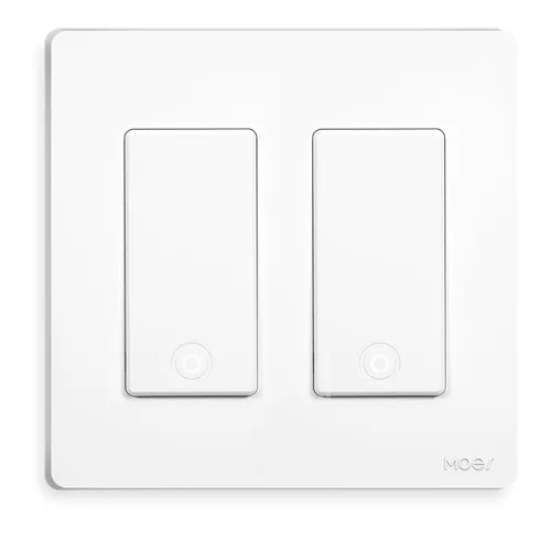 Vista 10 de MOES Interruptor de Luz Inteligente WiFi de 2da Generación, Interruptor de Pared 2.4GHz, Cable Neutro Requerido, Control Remoto por APP Smart Life