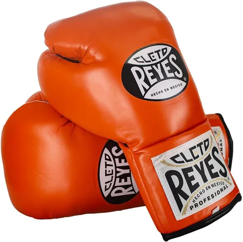 Vista 8 de CLETO REYES Guantes de boxeo de competición profesional para hombres y mujeres, cuero y crin de caballo, MMA, Kickboxing, Muay Thai, con cordones