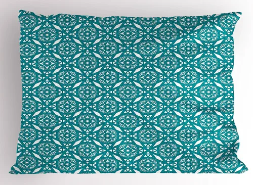Vista 15 de Ambesonne Funda de almohada con frase en escala de grises, composición de flechas y puntos, inscripción inspiradora Be Brave, funda de almohada Gris