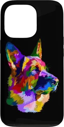 Vista 10 de Funda para iPhone 17 con diseño de pastor alemán para propietarios de perros