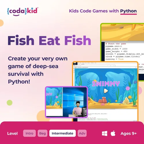 Vista 5 de Python for Kids, Award-Winning STEM Courses, Coding for Kids, Ages 10+ with Online Mentoring Assistance, Learn Computer Programming and Code Amazing