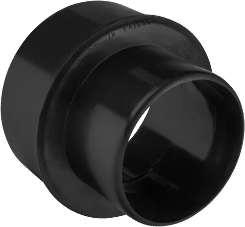 Vista 5 de POWERTEC 70149 Manguito flexible de control de polvo con abrazaderas de acero, 4 pulgadas y reductor 70145 de 4 a 3 pulgadas