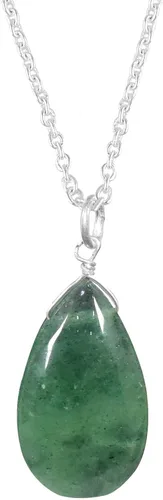 Vista 19 de Collar de pera de piedras preciosas