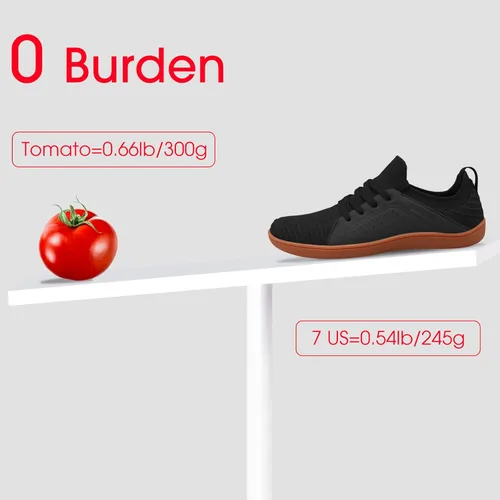 Vista 5 de relxfeet - Zapatos minimalistas para hombre, zapatos barefoot, zapatos de entrenamiento cruzado, zapatos de caminata de punta ancha, tenis