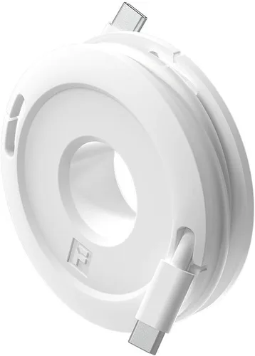 Vista 8 de Enrollador lateral Mini y Max de auriculares, auriculares y cable de carga enrollador y organizador perfecto para envolver auriculares y cables