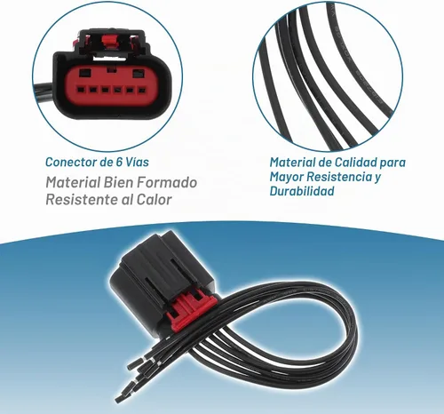 Vista 7 de Arnés de cableado del conector del sensor de flujo de aire masivo (MAF) para Ford Conector multiusos Pigtail para Lincoln para flujo de aire de masa