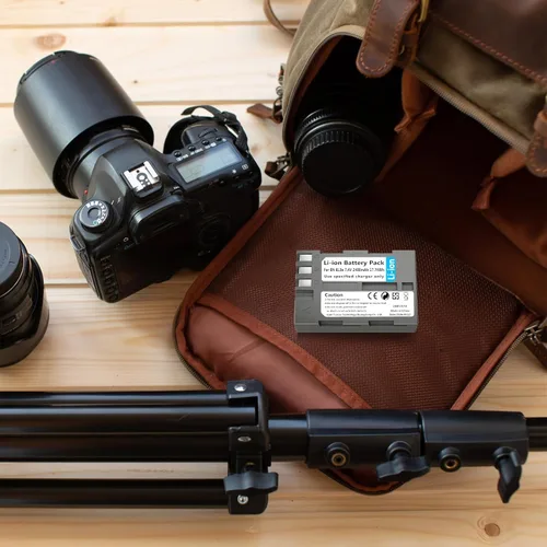 Vista 7 de LP EN-EL3e, EL3, EL3a Batería de 2600 mAh Compatible con Nikon D700, D300s, D300, D200, D100, D90, D80, D70S, D70, D50, MH-18, MH18a, MH-19, Una