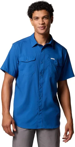 Vista 13 de Columbia Camiseta lisa de manga corta para hombre Utilizer II