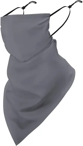 Vista 29 de Bufanda reutilizable con protección solar UV para las orejas, bandana reutilizable para la cara