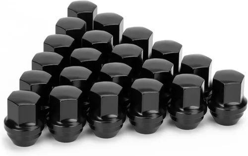 Vista 8 de Tuerca de llanta OEM 9/16-18 para ruedas Dodge Ram 1500 Dakota Durango, 20 piezas 9/16 One Piece Design Lug Nuts for Chrysler Aspen Mitsubishi
