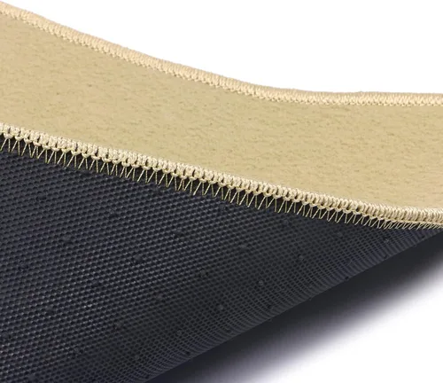 Vista 8 de IKON MOTORSPORTS, Alfombrillas de Piso Compatibles con BMW Serie 3 E46, 1998-2006 Ajuste de Fábrica Beige de Nylon Delanteras y Traseras