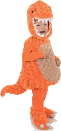 Vista 2 de Underwraps disfraz de tiranosaurio rex, para niño