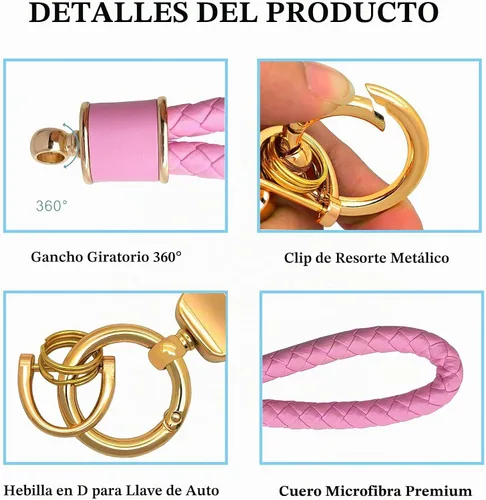 Vista 4 de Funda para Llavero Portallaves Estuche Soporte para Llaves Carcasa Protectora de TPU Suave Protector Accesorios para Automóvil