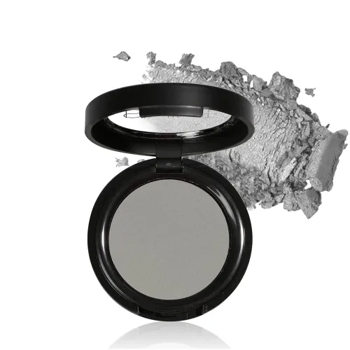 Vista 10 de Mysense Sombra de ojos negra mate sola,Sombra de ojos de polvo fino prensado,Maquillaje de ojo negro de larga duración de alto pigmento para día