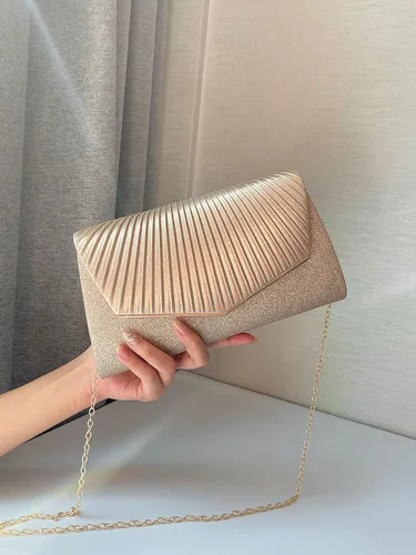 Vista 6 de YJHKMR Bolso de mano para mujer, bolso de mano de noche, bolso de mano formal brillante, bolso de mano de boda, bolso de mano de cóctel, bolso