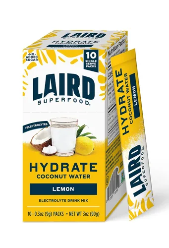 Vista 8 de Laird Superfood Hydrate - Agua de Coco Orgánica