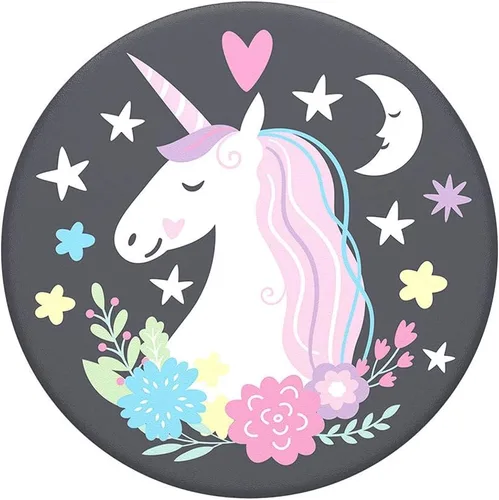 Vista 2 de PopSockets PopGrip - Soporte extensible y agarre con parte superior intercambiable - Unicorn Dreams