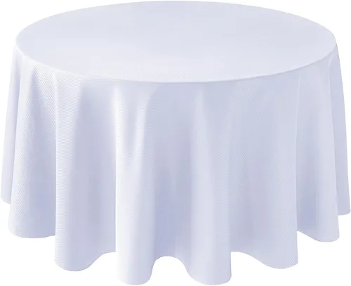 Vista 86 de Biscaynebay Auqa - Mantel cuadrado de 54 x 54 pulgadas, mantel de tela con tarjeta azul Auqa, pequeño, plegable, resistente al agua, para cocina