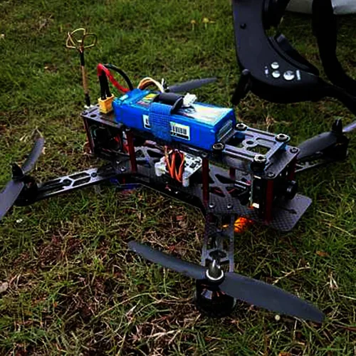 Vista 4 de 250MM Quadcopter FPV Avión Drone Frame Kit RC Accesorios para QAV250 Mobile Machine Rack (fibra de carbono)