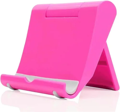 Vista 13 de Soporte para teléfono celular para escritorio, soporte plegable para teléfono celular, soporte para tablet para escritorio, soporte para teléfono