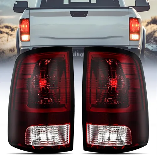 Vista 19 de Nilight Conjunto de faros delanteros 2009 2010 2011 2012 2013 2014 2015 2016 2017 2018 Ram 1500 2500 3500 Pickup Quad Conjunto de faros de repuesto
