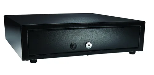 Vista 2 de APG Cash Drawer VP101-BL1616 Vasario Series - Cajón manual para efectivo, color negro