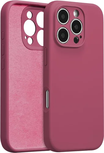 Vista 99 de Funda de silicona para iPhone Air, con [protección completa de la cámara] [forro de microfibra suave antiarañazos], funda de silicona líquida ultra