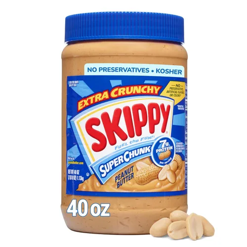 Vista 9 de SKIPPY Super Chunk - Mantequilla de maní extra crujiente, 64 onzas