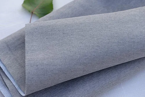 Vista 9 de The Yard - Tela de tapicería gruesa para funda de sofá y silla retapizadora, material de tela tipo lino sintético (verde militar, 1 yarda
