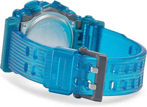 Vista 7 de G-Shock GA900SKL-2A Sound Waves Skeleton Series Reloj, verde azulado, Azul, Moderno