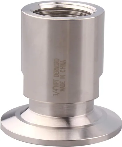 Vista 14 de Dernord - Adaptador de abrazadera triple de 1.5'' a abrazadera de rosca FNPT de 1 pulgada para tubería sanitaria