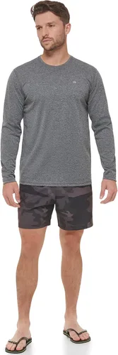 Vista 4 de Calvin Klein Camiseta de natación de manga larga UPF 40+ estándar para hombre