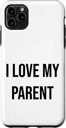 Vista 13 de iPhone 16 I Love My Parent Case