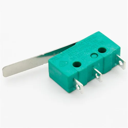 Vista 3 de 10 unids 3-pin Micro Touch Switch NO+NC 3a/5a 125VAC 250VAC Mini interruptor de límite Micro interruptor micro interruptor con 1.142 in barra larga