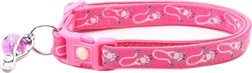 Vista 7 de Pugs2Persians - Collar de gato de doctor, estetoscopio, seguridad, separable, dije y campana, pequeño (9.9 lbs y menos), azul)
