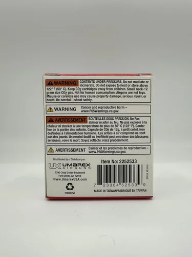 Vista 9 de Umarex High-Grade CO2 Cartridges for Pellet Guns