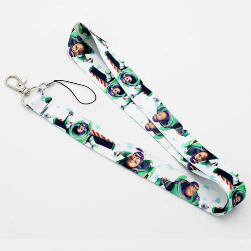 Vista 5 de Disney Toy Story Lanyard llavero Buzz Lightyear ID Bage Holderblanco 2