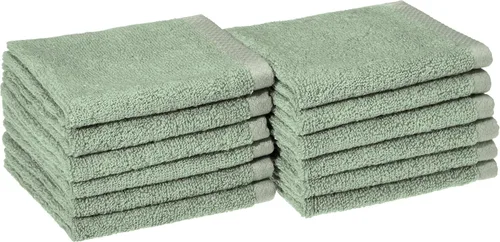 Vista 16 de Amazon Basics 2 toallas de baño de gran tamaño de secado rápido, 100% algodón, color blanco, de 62 x 30 pulgadas