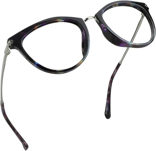Vista 18 de LifeArt Lentes de bloqueo de luz azul, antifatiga ocular, anteojos de lectura para computadora, anteojos de juegos, gafas de TV para mujeres