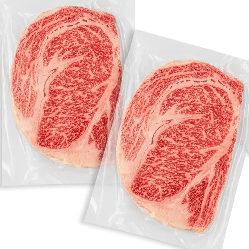 Vista 8 de Bester Caviar Japonés A5 Wagyu Ribeye Steak, Umami & Savory 5Pcs X 1 Libra